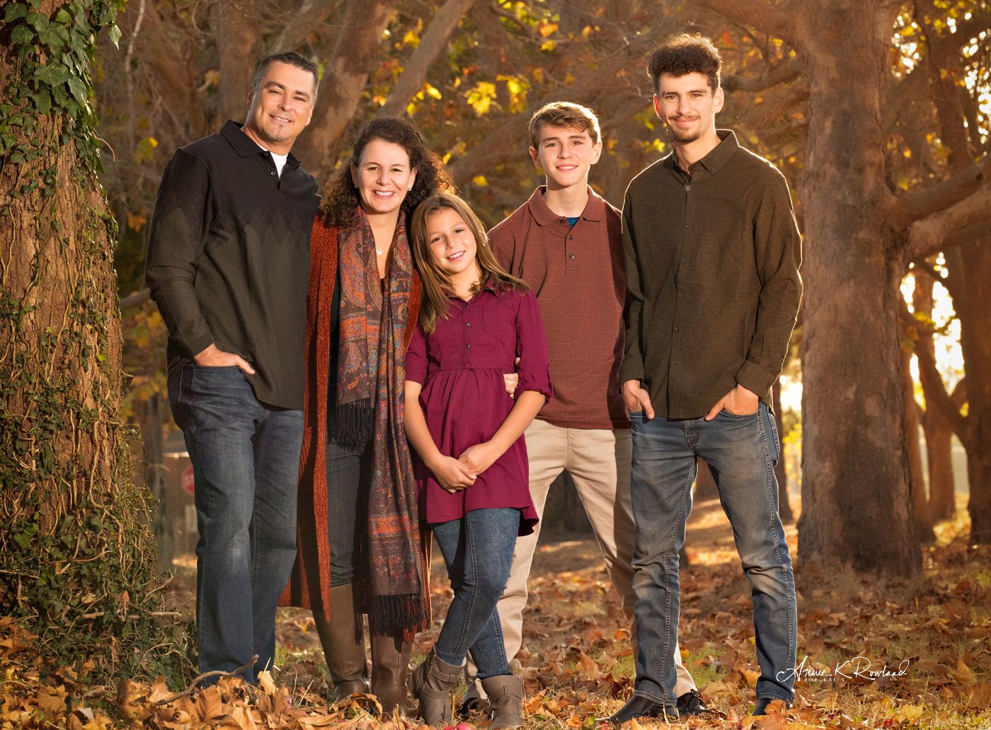 Santa Cruz Family portraits in the fall